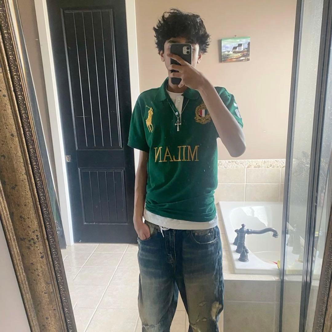 チーフキーフ】ラルフローレン ビッグポニー ポロシャツ グリーン