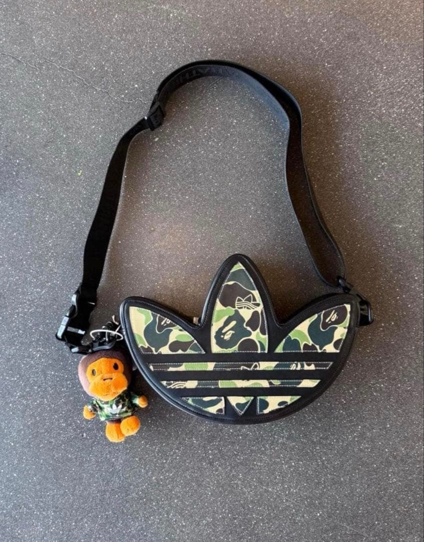 A BATHING APE x adidas Camo Shoulder Bag - メルカリ