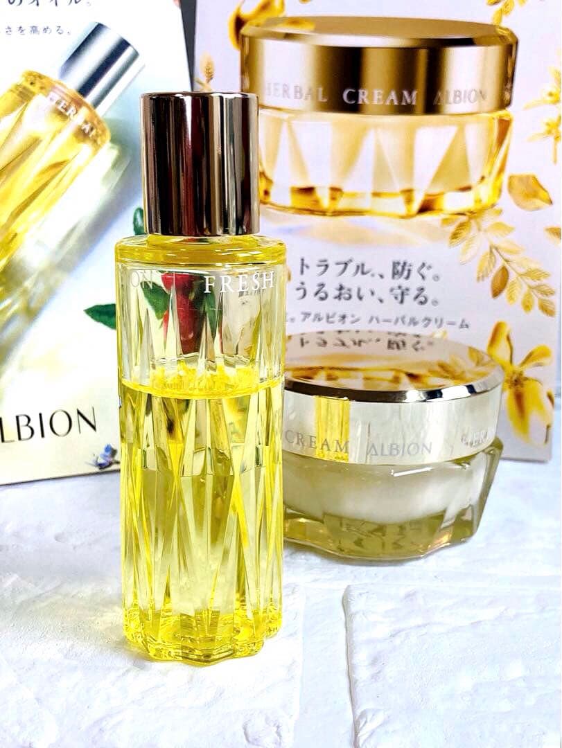 アルビオン／《フレッシュハーバルオイル》《バーバルクリーム》