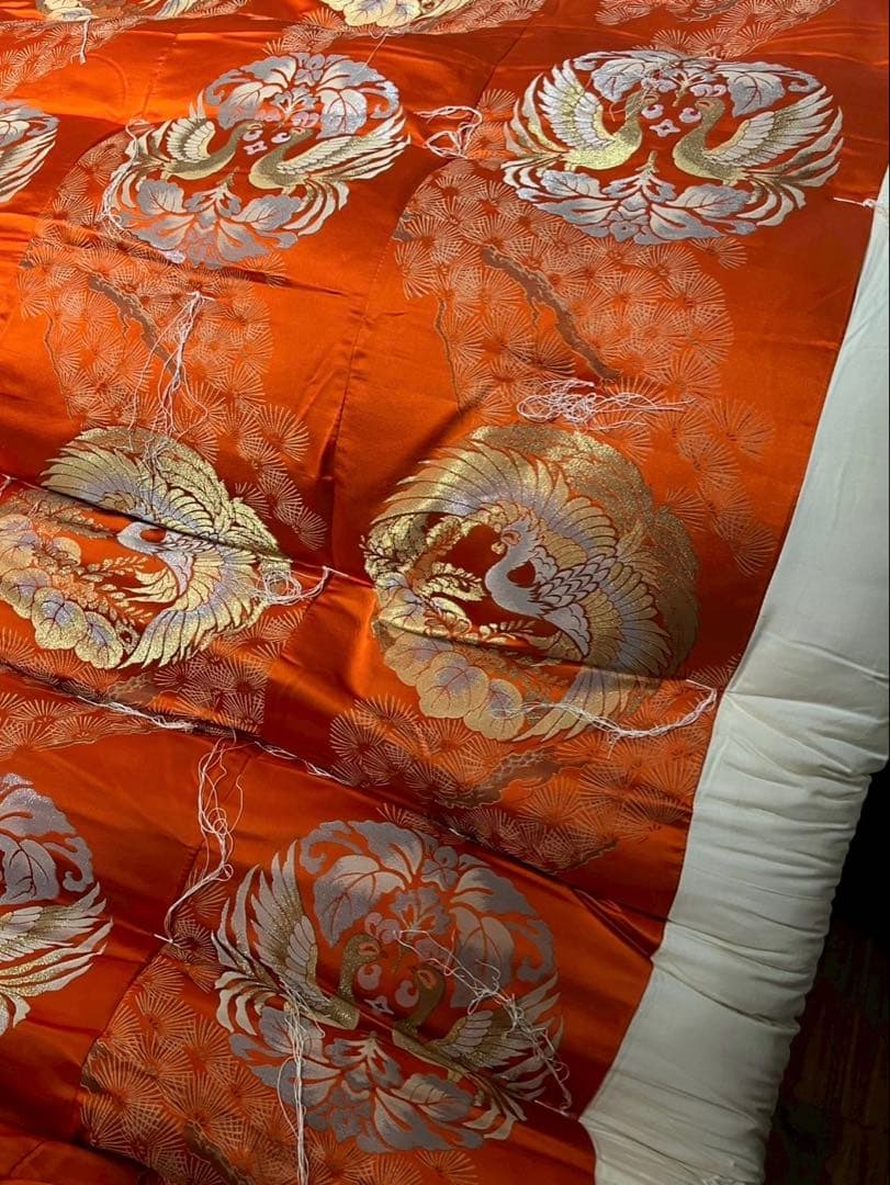 婚礼布団 昭和レトロ 当時物 インテリア 鶴 婚礼布団はもう古い？風習が廃れた理由や喜ばれる寝具選びのポイント