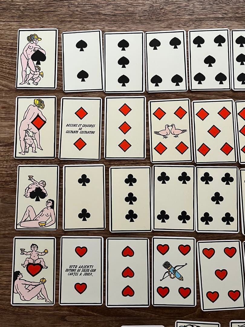 希少 イタリア製トランプ 1985年ヴィンテージ調ヴィーナスと