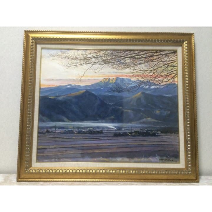 岡村達夫作 石鎚山の夜明け (15号)