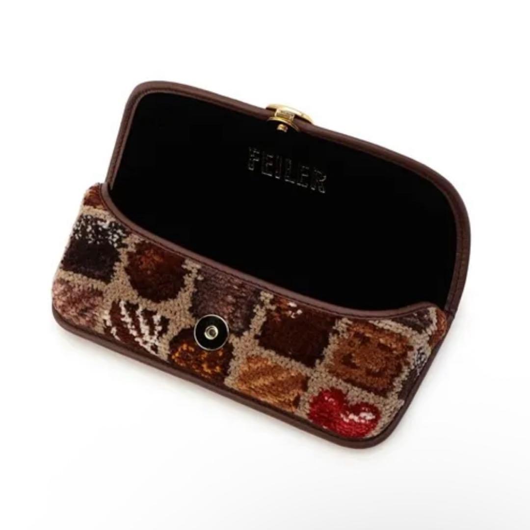 コフレドゥショコラ FEILER フェイラー メガネケース ベージュ - メルカリ