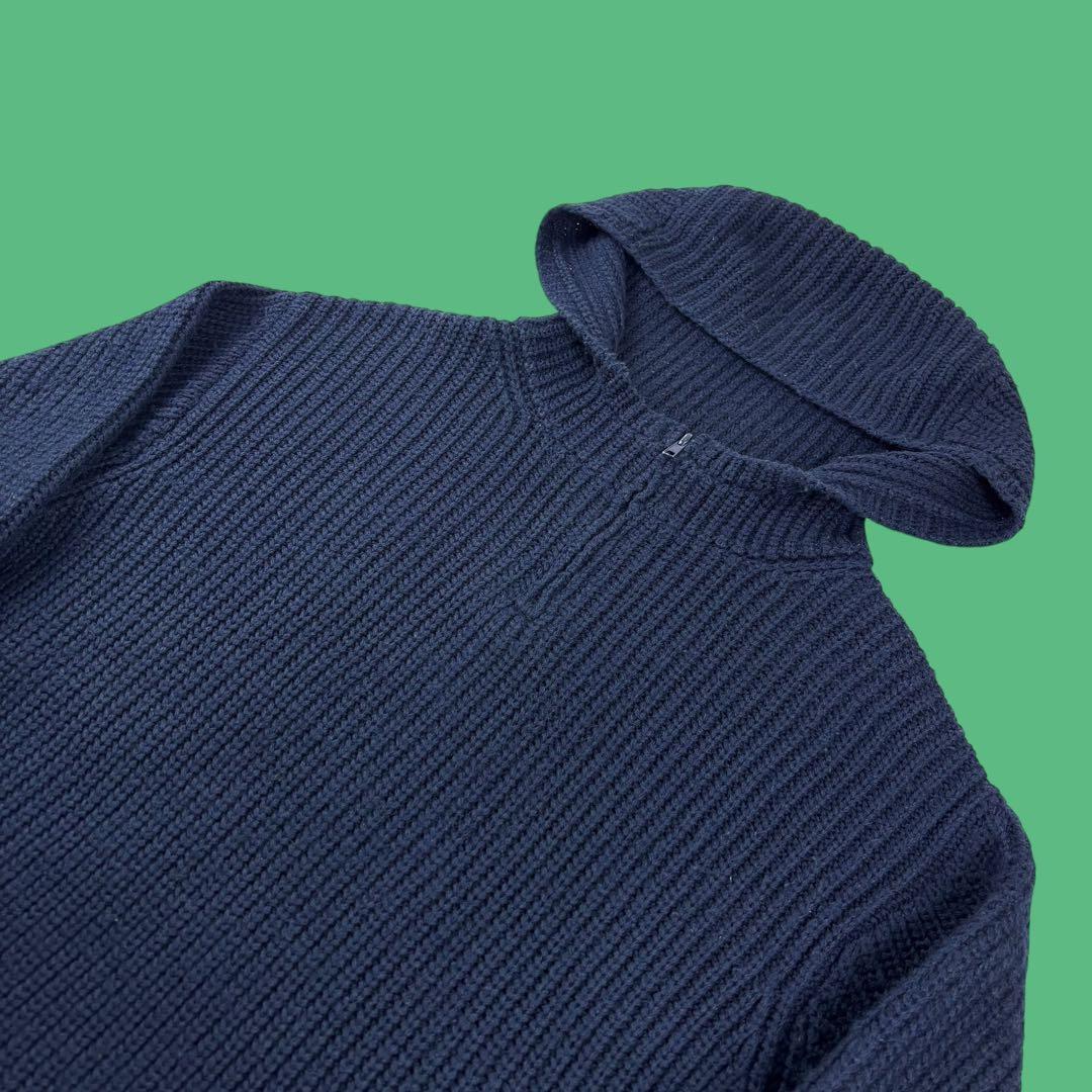 90s Stussy ハーフジップ ニットパーカー L Old Stussy - メルカリ