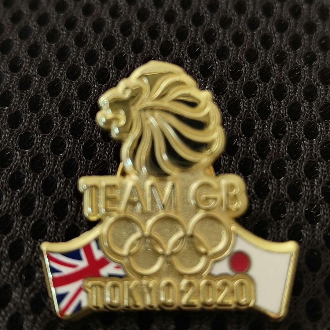 オリンピック2020 イギリス代表選手用ピンバッジ 非売品 イギリス代表 ピンバッチ2 GREAT BRITAIN 東京オリンピック2020の通販