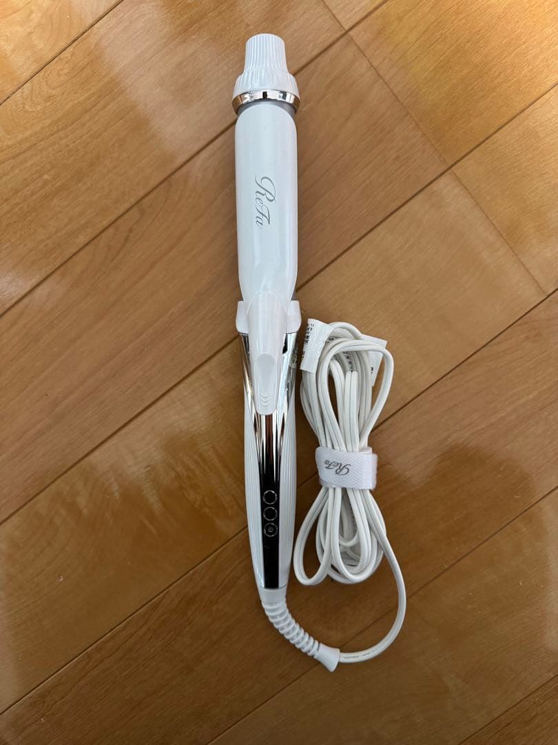 RE-AF00A ホワイト カールヘアアイロン　リファビューテック MTG リファビューテック カールアイロン RE-AF00Aを検証レビュー！コテ