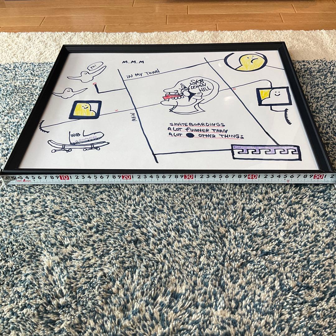 マークゴンザレス MARK GONZALES ドローイング アート 原画 ② - メルカリ