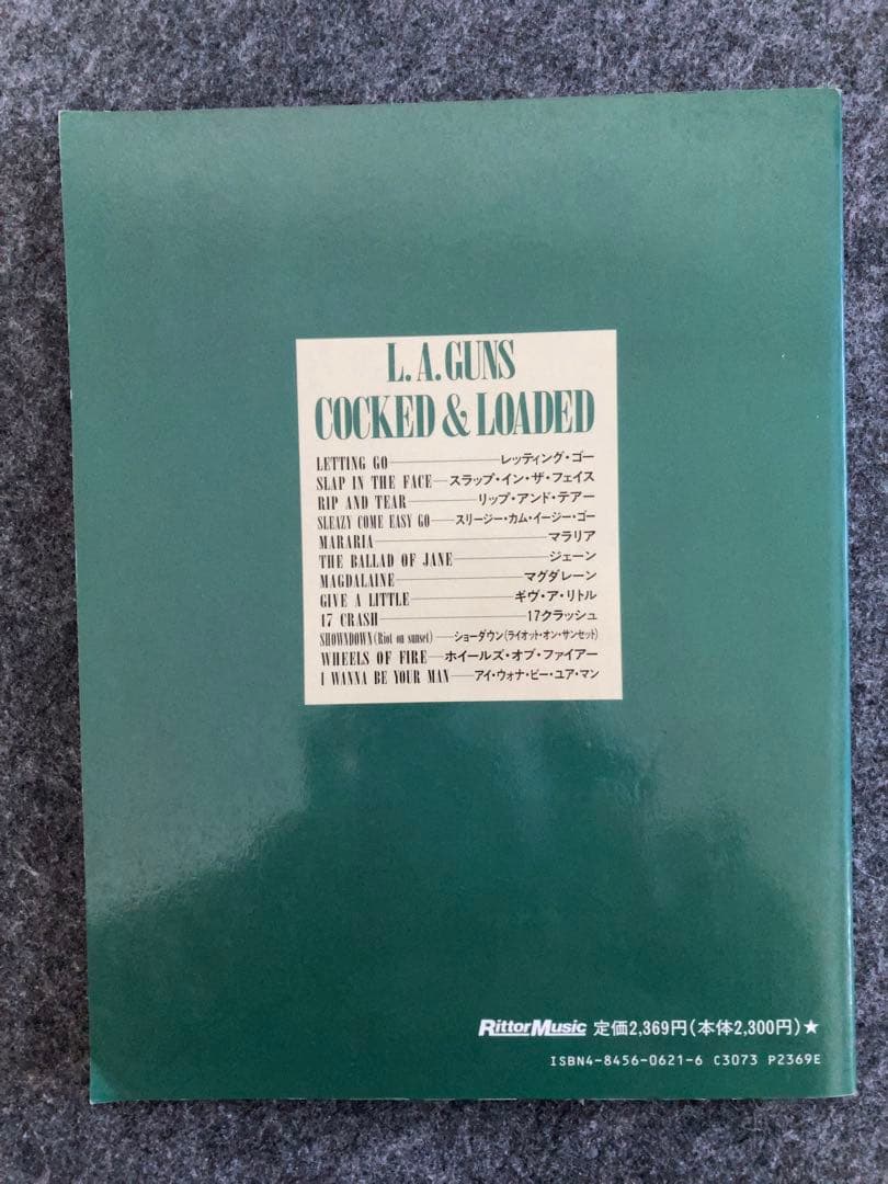 L.A.GUNS/Cocked&Loaded スコア L.A.GUNS
