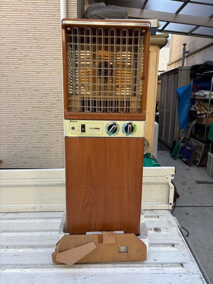 F-25CPP National 完動品 箱付 美品 Yahoo!オークション -「昭和レトロ扇風機ナショナル」(扇風機) (冷暖房