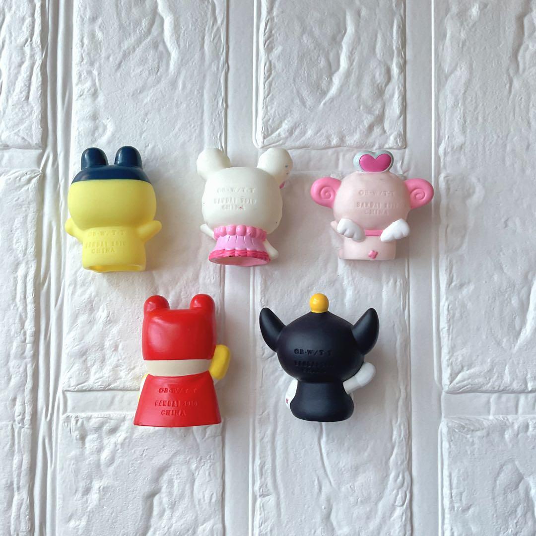 たまごっち！ たまともだいしゅーごー2 ソフビ／指人形 5体 2010年