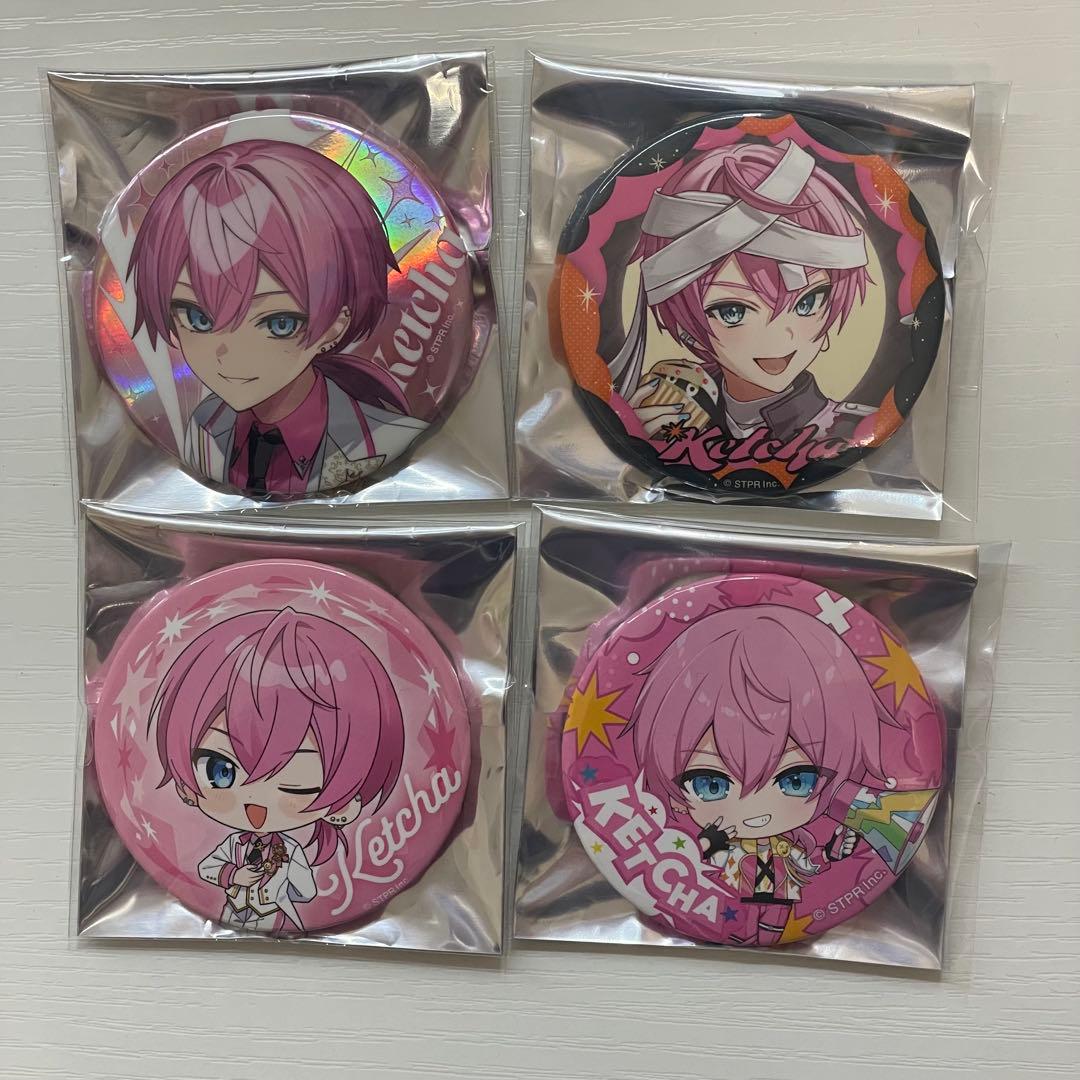 けちゃ AMPTAK×COLORS 3周年 缶バッジ セット - メルカリ