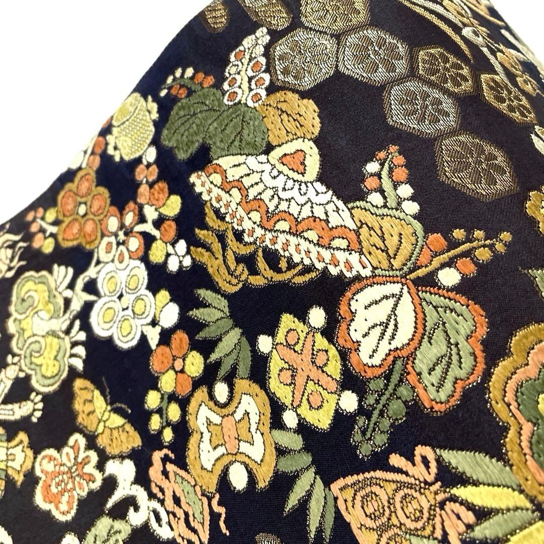 専用帯6105 ○高級 正絹 六通 袋帯 宝尽くし