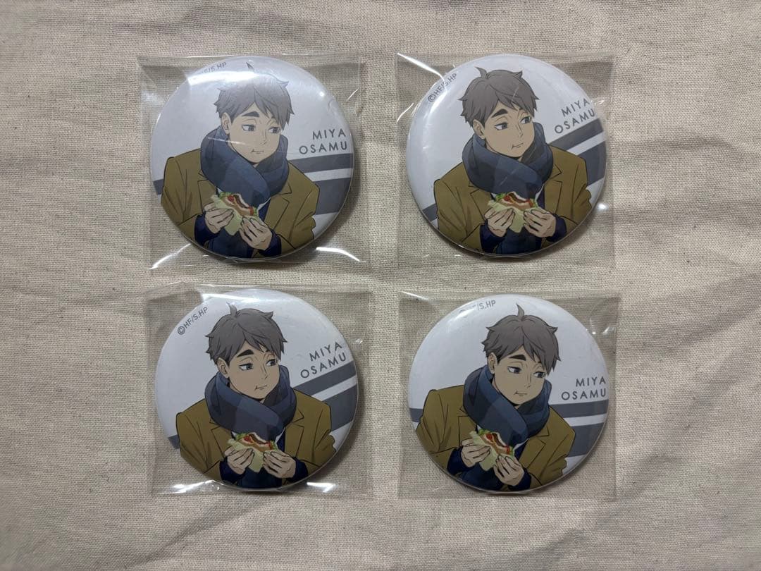 宮治 缶バッジ ハイキュー はふはふ - メルカリ