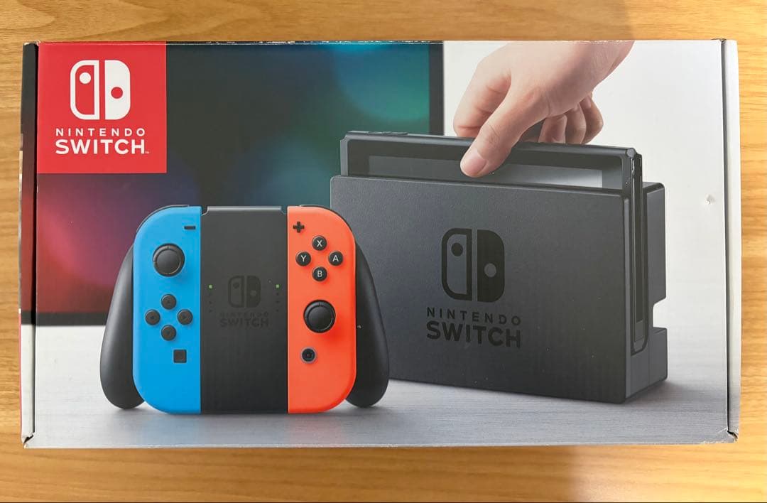 Nintendo Switch 本体 青/赤 ジョイコン付き　焼きつきあり Nintendo Switch ジョイコン 青と赤 動作確認済み Nintendo Switch