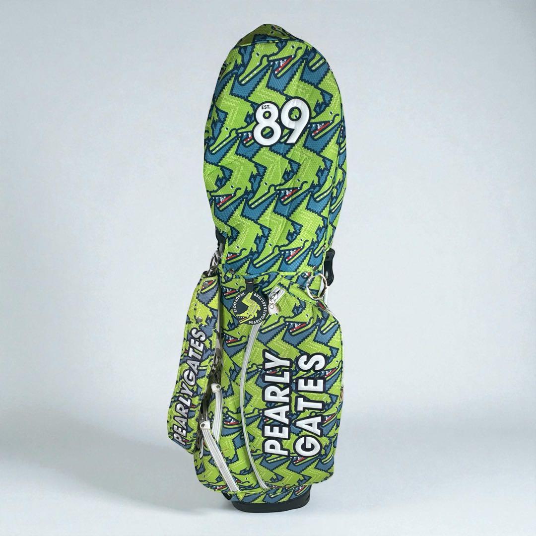 希少 パーリーゲイツ PEARLY GATES ワニ柄 キャディバッグ スタンド