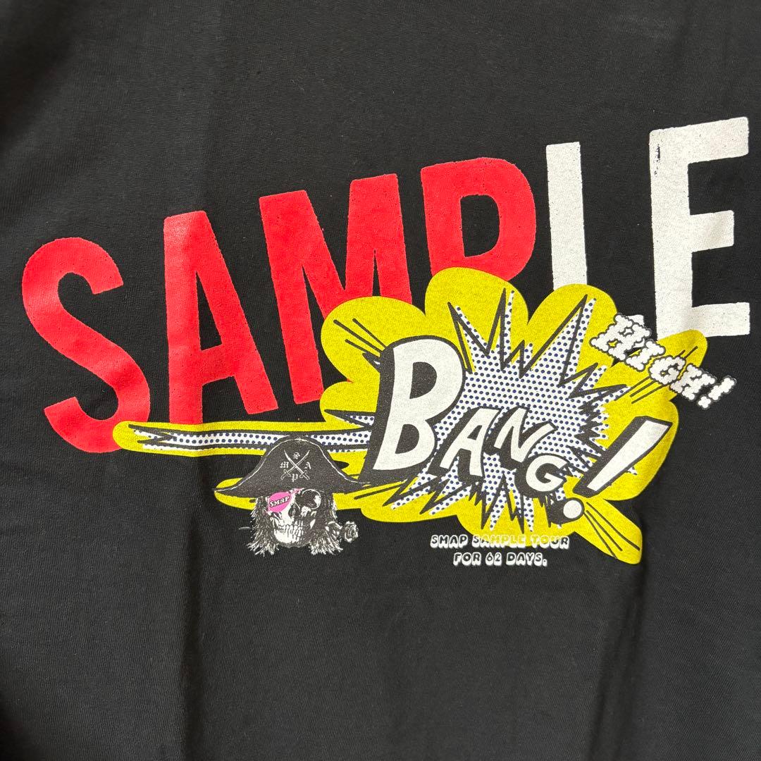 SMAP SAMPLE TOUR STAFF Tシャツ ブラック - メルカリ