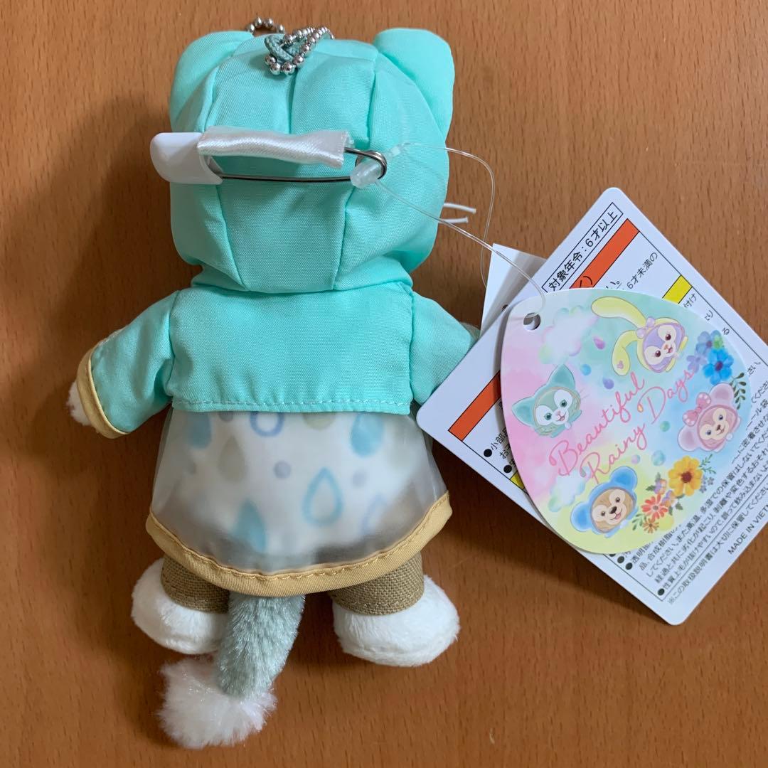 レイニーデイズ ジェラトーニ ぬいぐるみバッジ レインコート タグ付き