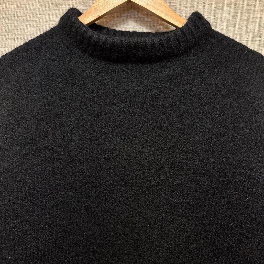 そ*様 AURALEE ブラック ニットセーター SUPER MILLED KN - メルカリ
