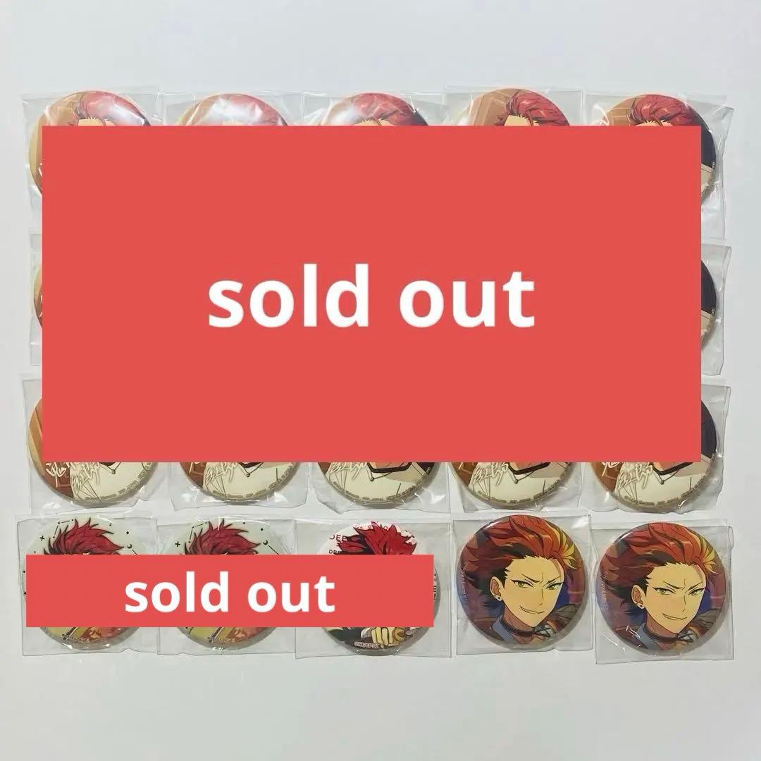 あんスタ】 鬼龍紅郎 缶バッジ アクスタ ハート缶等 まとめ売り【68点】