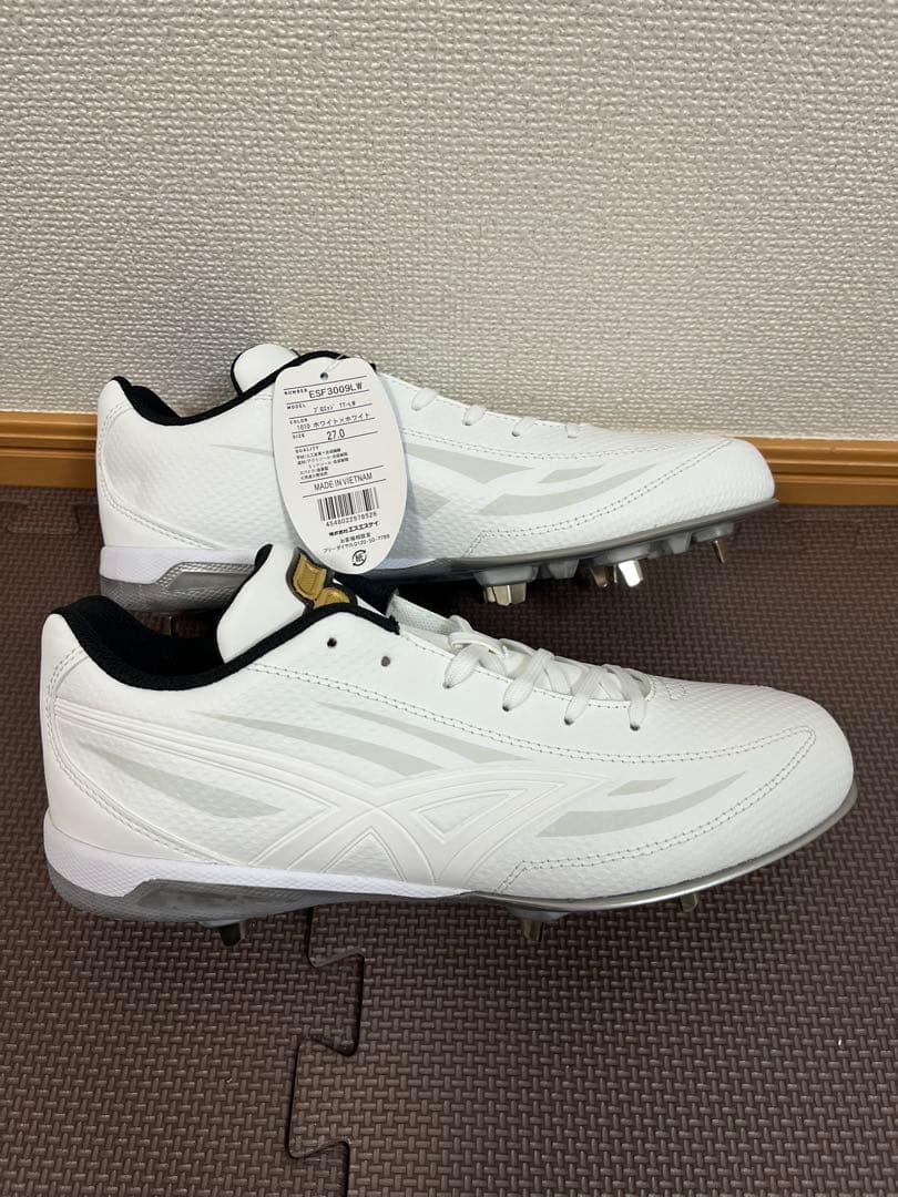 新品未使用　野球スパイク　SSK 27.0cm