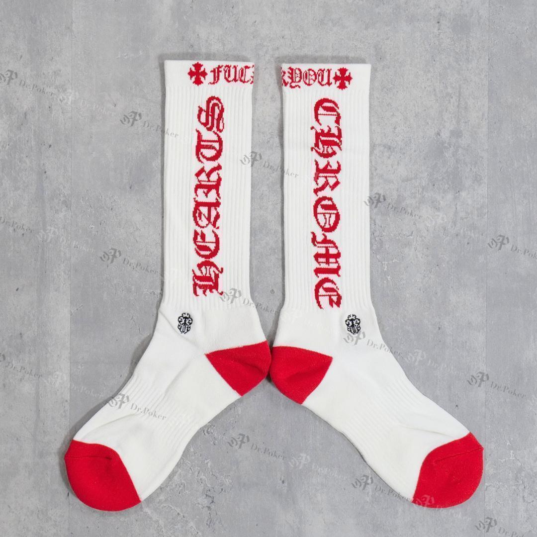 新品】 Chrome Hearts ダガー ソックス 靴下 赤色 Lの通販はau PAY