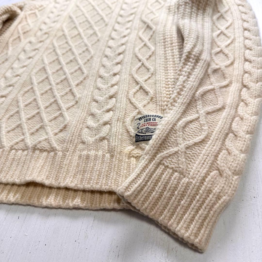 NEIGHBORHOOD X CASH CA フィッシャーマン ニット (M) - メルカリ