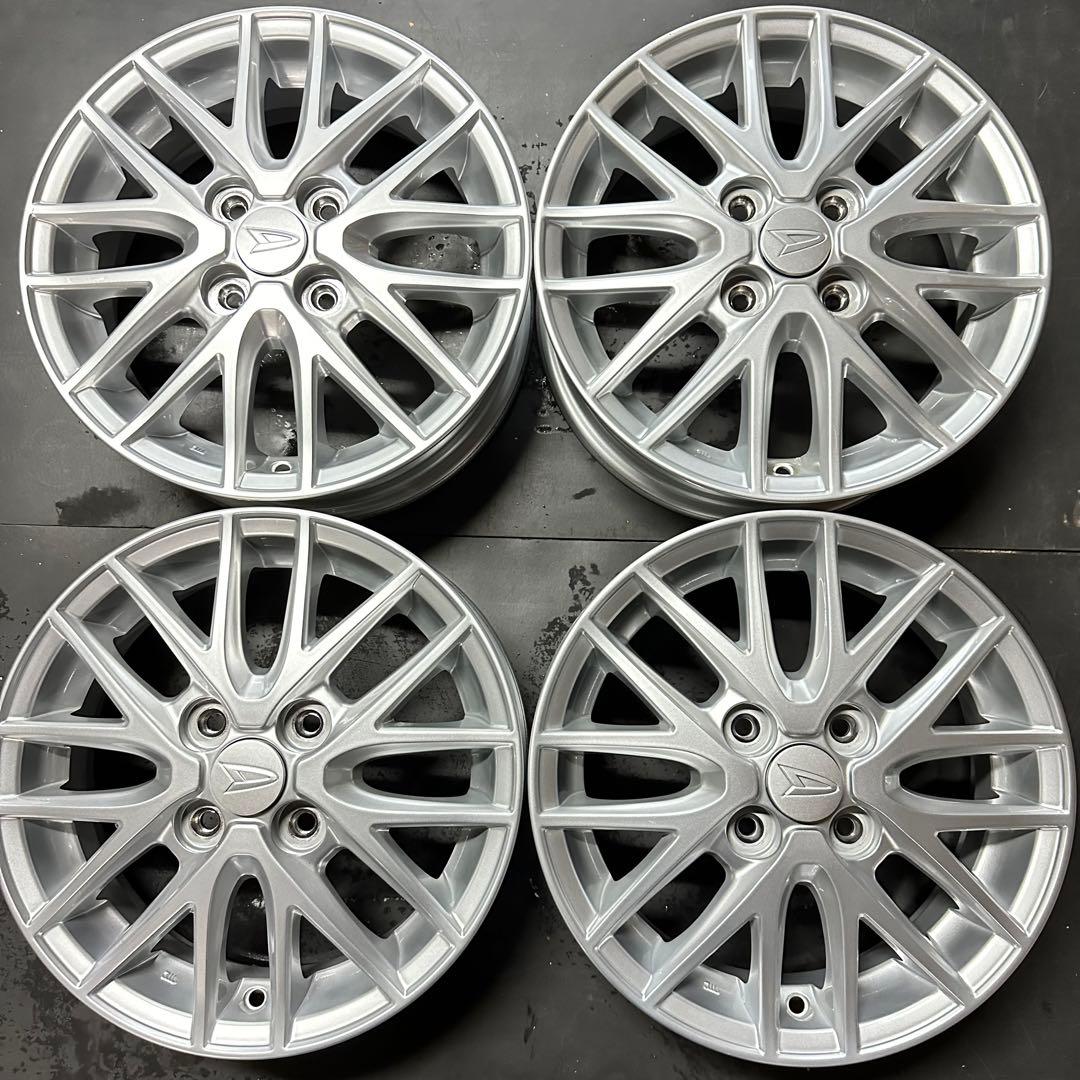 4本セット 14インチ ダイハツ純正オプション ホイール シルバー 送料
