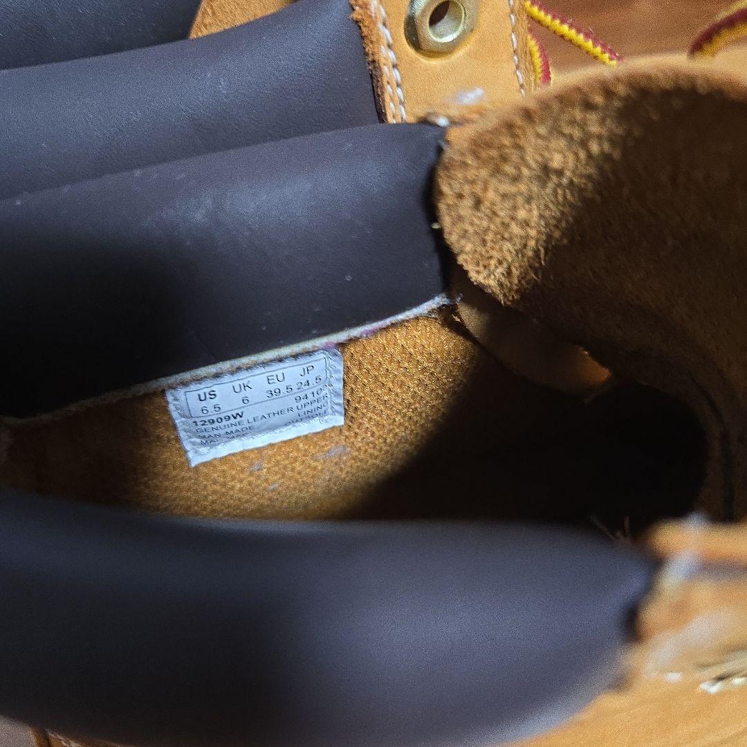 ティンバーランド イエローブーツ 12909　キャメル　24.5cm