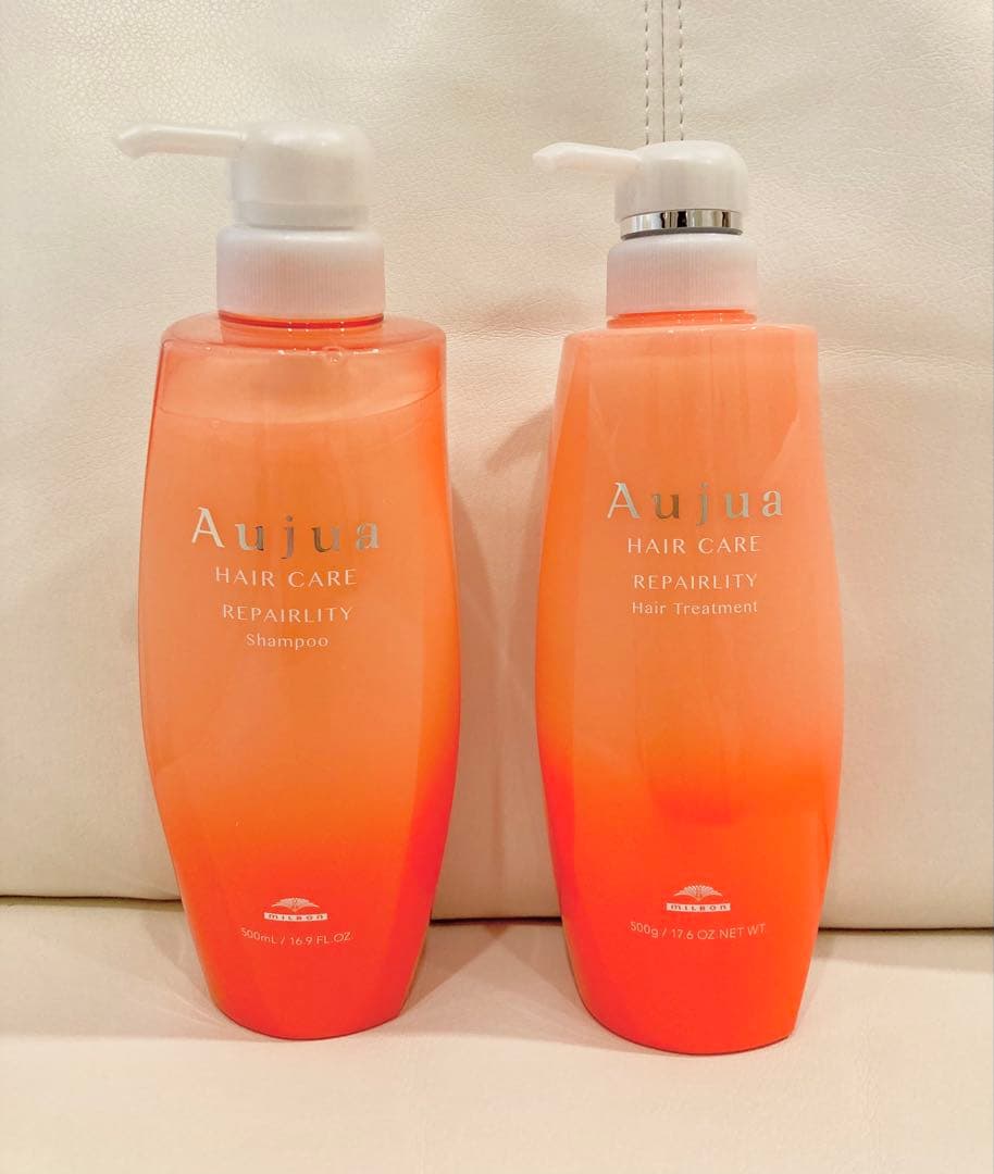 オージュア　リペアリティ　シャンプー500ml　トリートメント 500g 箱なし MILBON（ミルボン） オージュア リペアリティ シャンプー 500ml ヘア
