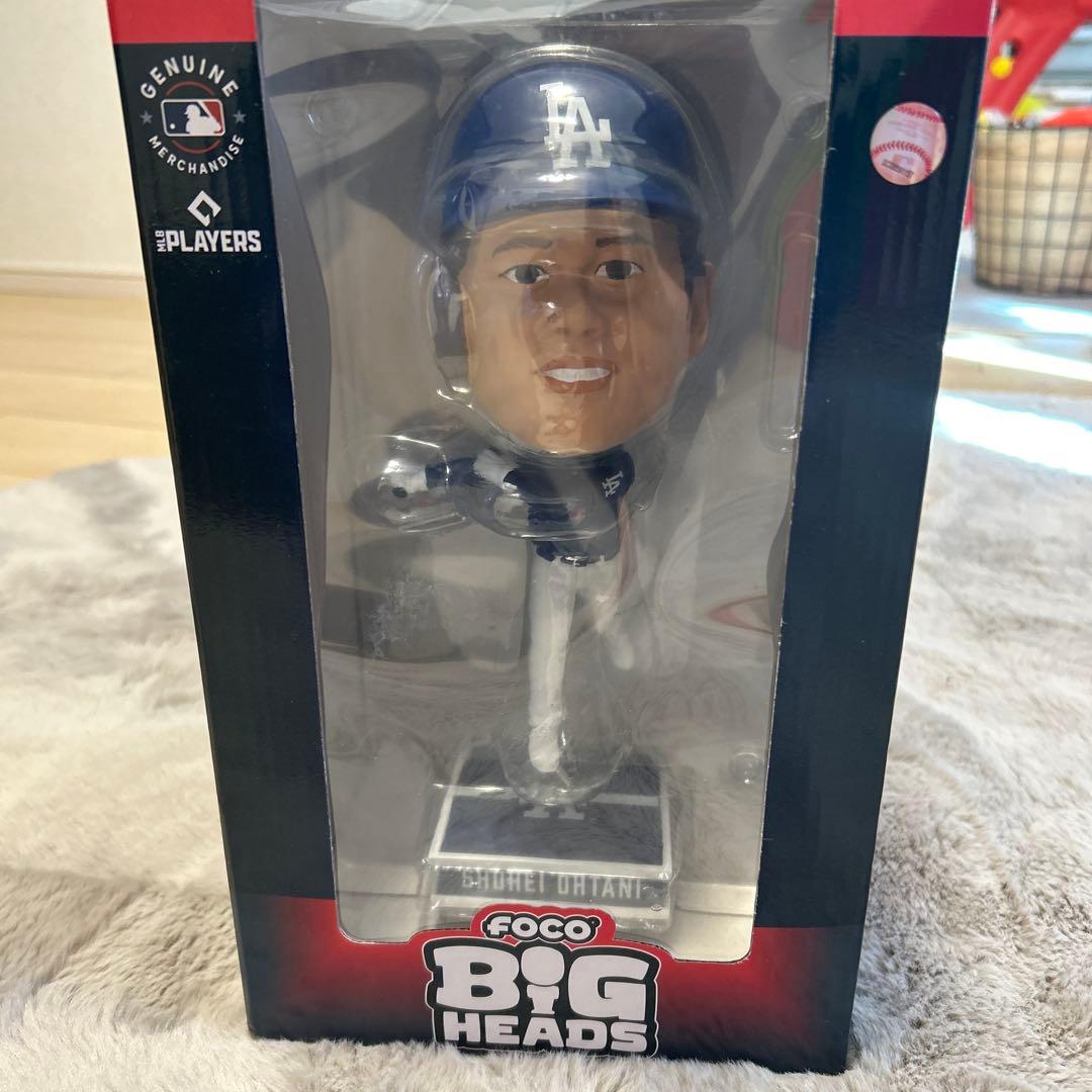 FOCO 大谷翔平BIG HEADS フィギュア MLB MLB×FOCO ドジャース 大谷翔平選手 ビッグヘッドボブル(9.5インチ