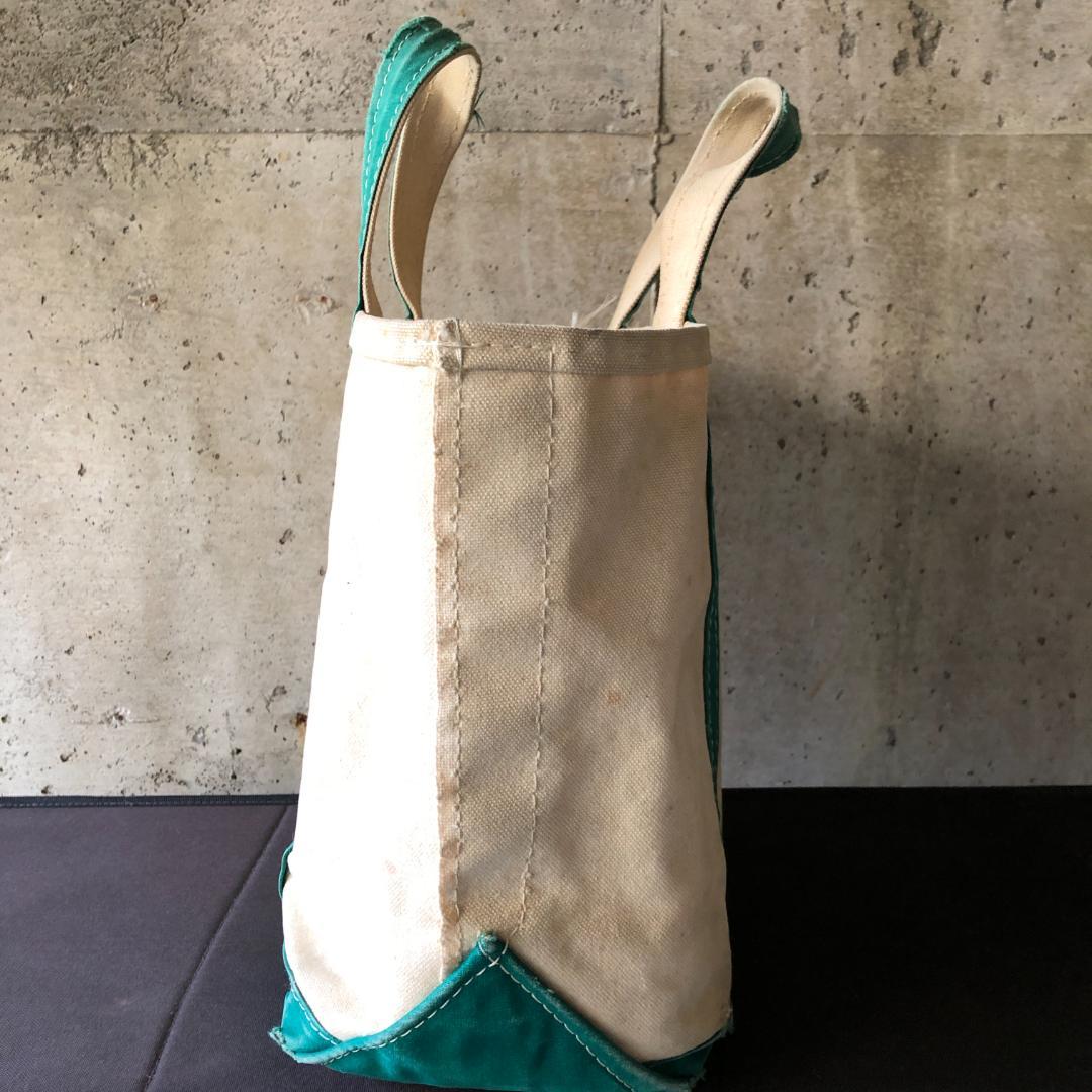 エルエルビーン トートバッグ 80s グリーン 2色タグ トーンタグ M