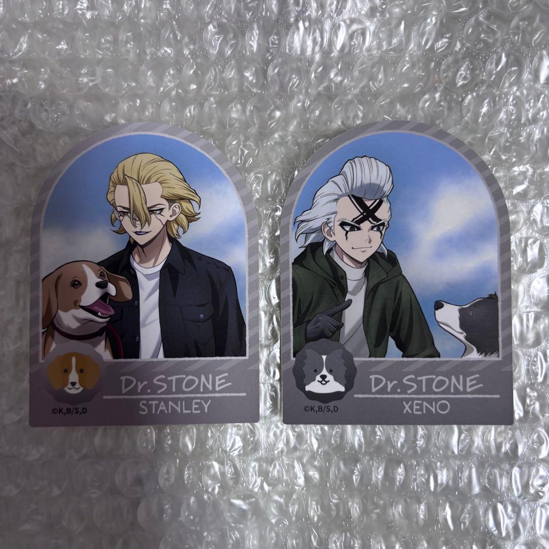 Dr.STONE ステッカー ゼノ スタンリー - メルカリ