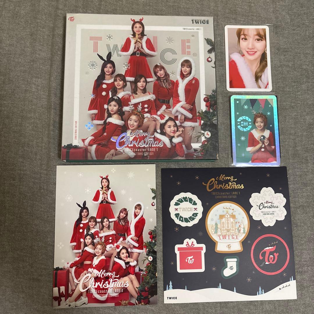 TWICEcoaster LANE1 クリスマス エディション トレカ付き 廃盤 - メルカリ