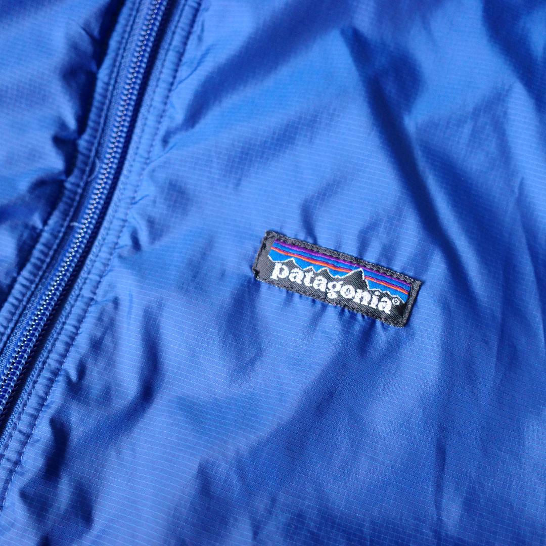 希少】2004年製 パタゴニア パフボールベスト ブルー XL ビンテージ