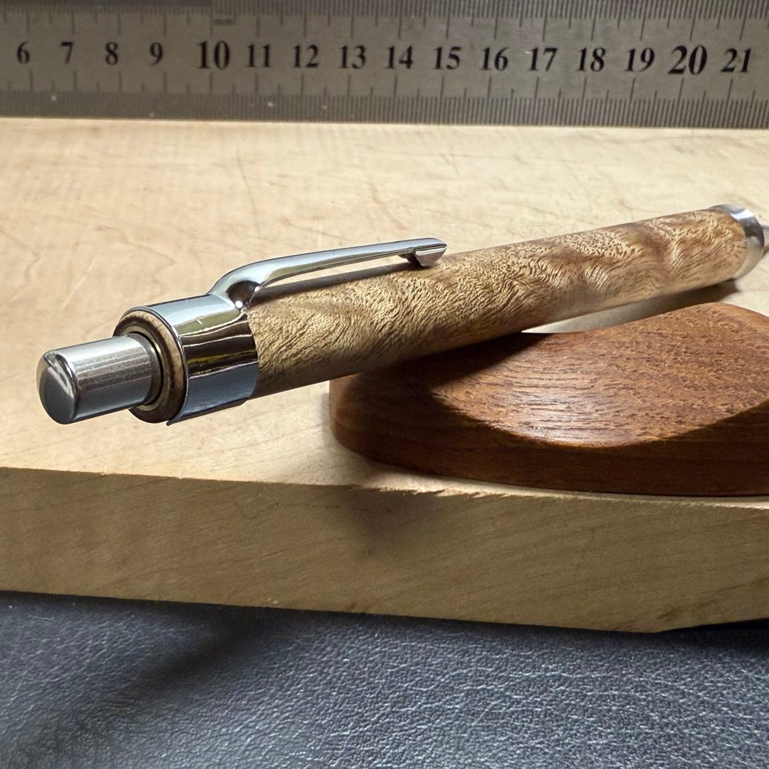 199マーブルウッド 木製シャーペン 強低重心ダブルR ステンレス