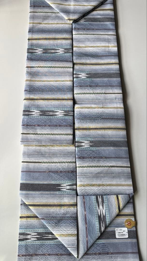 OB90京都西陣織 九寸名古屋帯花織 全通 新品 お仕立て上がり - メルカリ