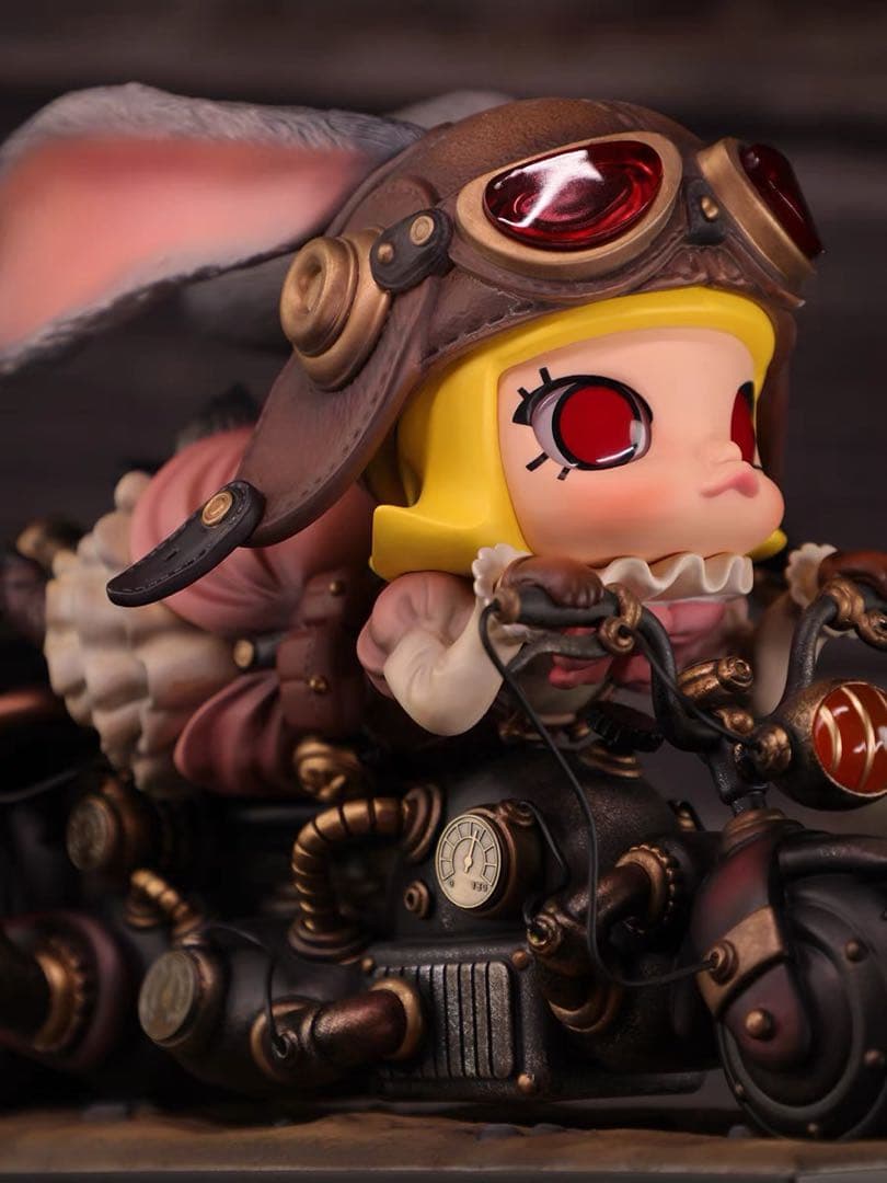 デザイナーズトイ鎌田光司Molly2.0バニーガールの機関車トレトイフィギュア