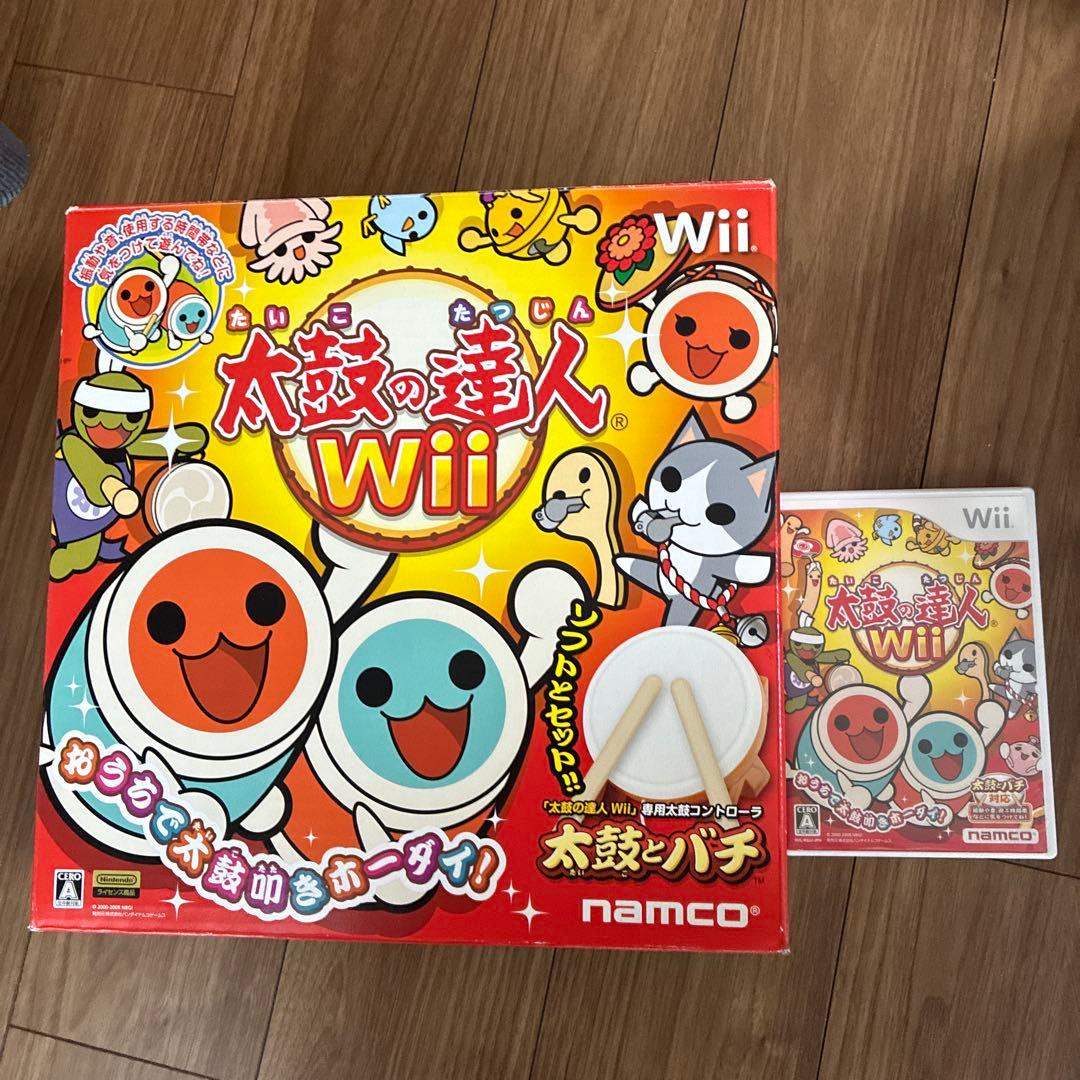 太鼓の達人 Wii ソフト+ 太鼓本体 - メルカリ