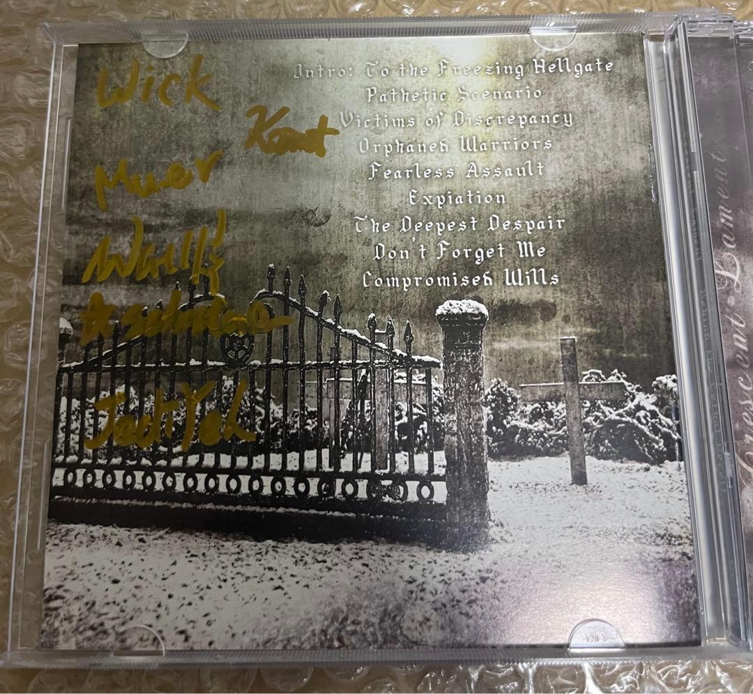 Crescent Lament ゴシックメタル 1stアルバム 廃盤 サイン入 - メルカリ