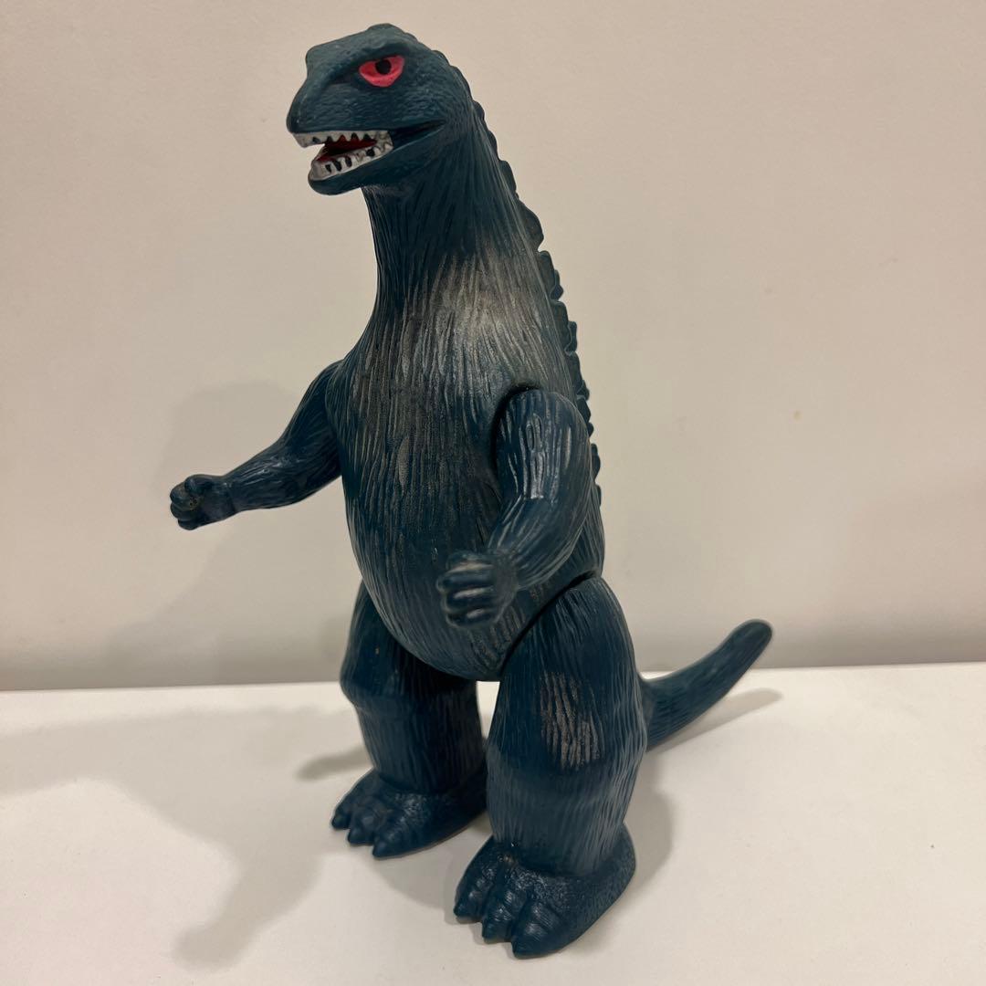た*ん様 ゴジラ マルサン 当時物 ソフビ Yahoo!オークション - 当時物 激レア マルサン ゴジラ2期 ソフビ 両足