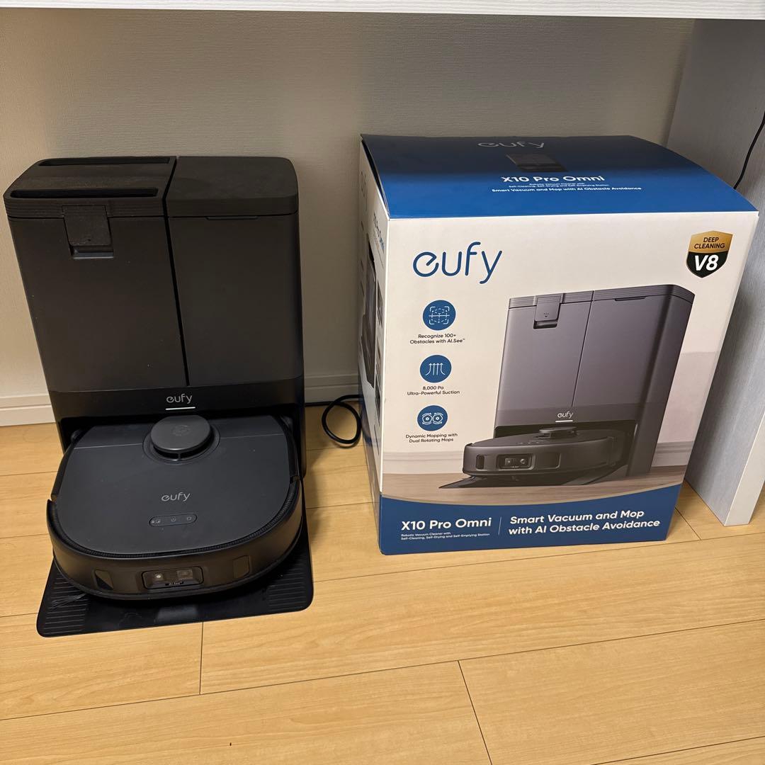 掃除機・クリーナー eufy x10 Pro Omni eufy X10 Pro Omni｜MopMaster, AI.See, and 8,000 Pa Suction - eufy US