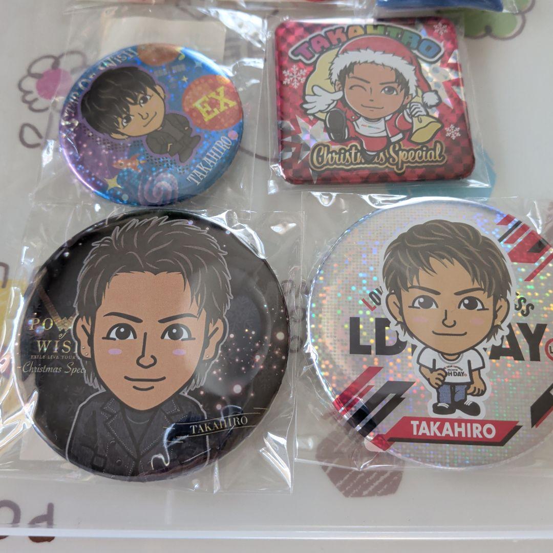 EXILE TAKAHIRO 缶バッチ クリーナー セット - メルカリ