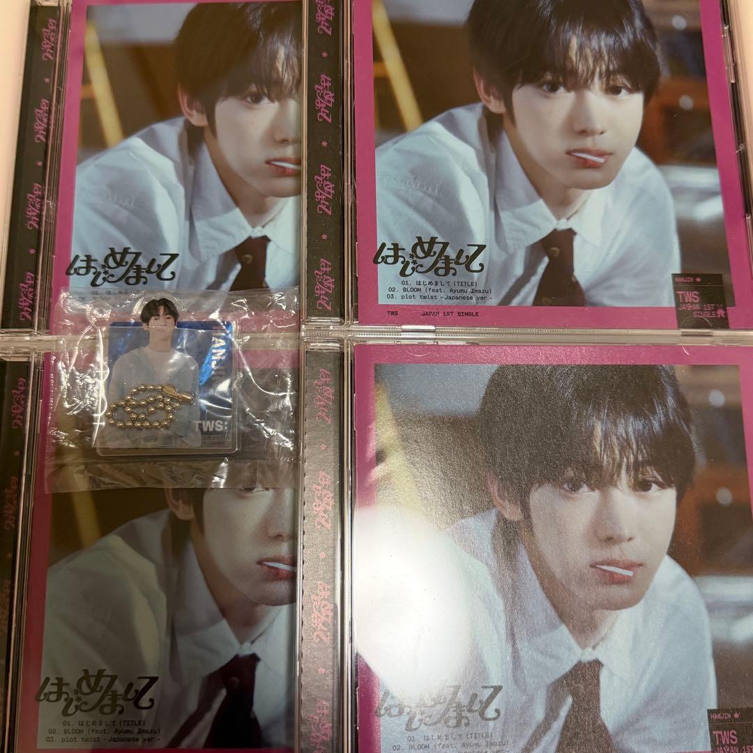 TWS はじめまして ハンジン ソロジャケ 4枚セット - メルカリ