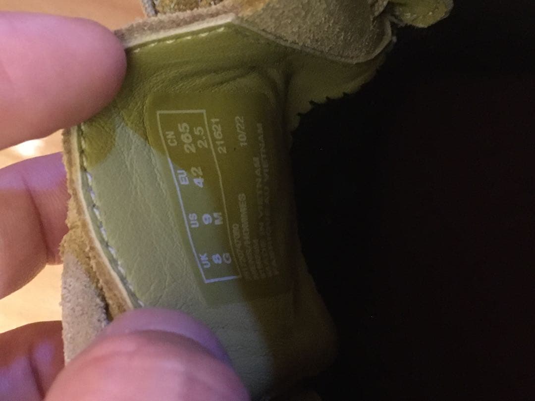 clarks wallabee GTX ワラビー ゴアテックス 26.5cm