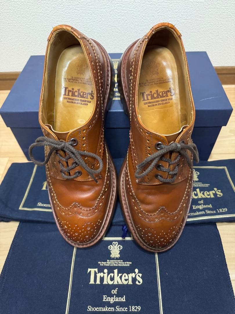 定価11万円トリッカーズバートンマロンUK8フィッティング5 - メルカリ
