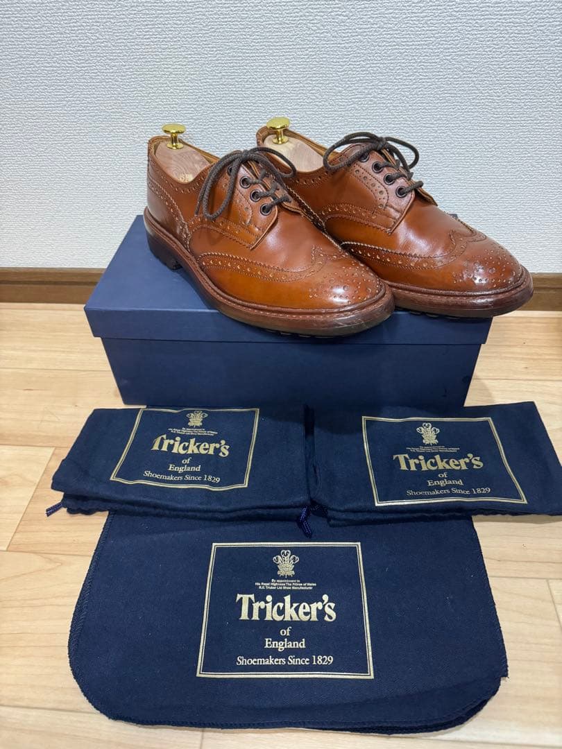 定価11万円トリッカーズバートンマロンUK8フィッティング5 - メルカリ