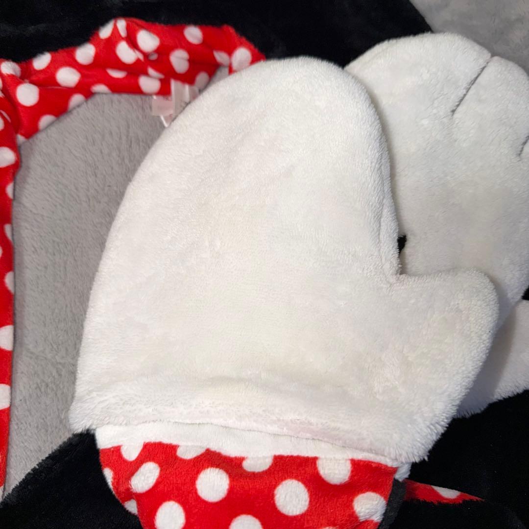 値下げ可】ミニーマウス マフラーキャップ ファンキャップ ディズニー