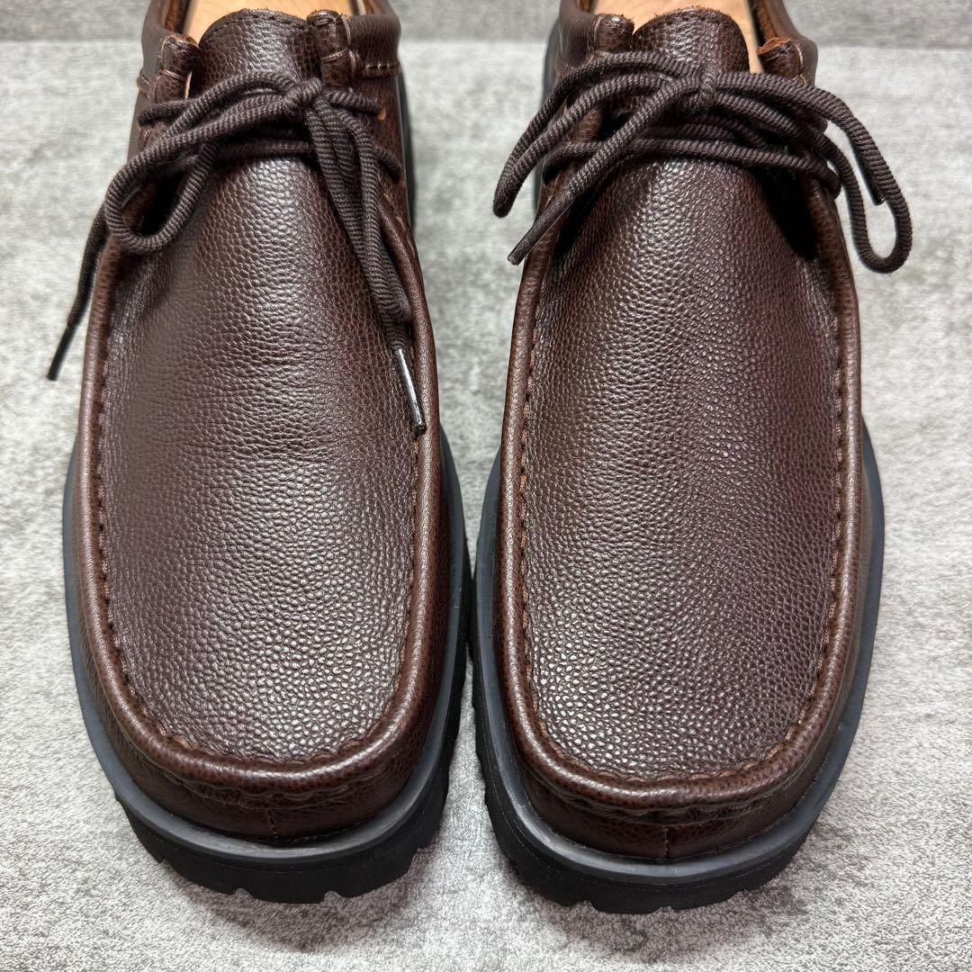 未使用】CLARKS Walla Yukoner ワラビー シボ加工 ブラウン - メルカリ