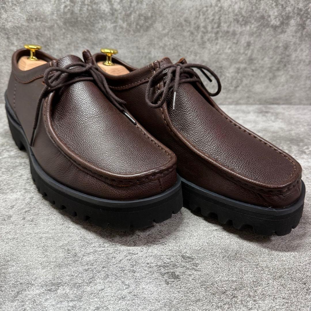 未使用】CLARKS Walla Yukoner ワラビー シボ加工 ブラウン - メルカリ