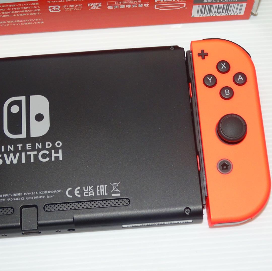 任天堂スイッチ Switch 本体 新型 動作確認済 2023年製 QA3825 - メルカリ
